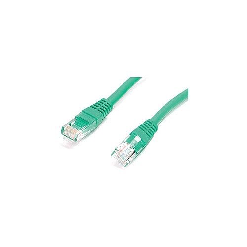 StarTech 3 ft Green Molded Cat5e UTP Patch Cable Cat 5e 3 ft 1 x RJ-45 Male 1 x RJ-45 Male Green M45PATCH3GN