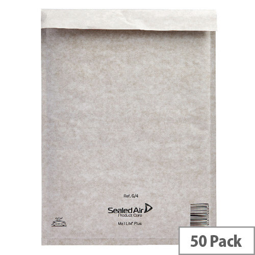 Mail Lite Plus Oyster Mailing Envelopes 240 x 330mm Pack 50 Mail Lite Plus Oyster Mailing Envelopes 240 x 330mm Pack 50