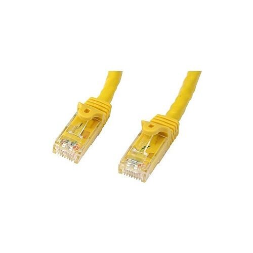 StarTech Cat 6 Network Cable for Network Device 1 m 1 x RJ-45 Male Network 1 x RJ-45 Male Network Patch Cable Gold Plated Contact Yellow N6PATC1MYL