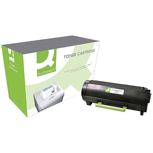 Q-Connect Lexmark MS610 Black Toner Ultra High Yield 50F2U00-COMP