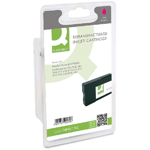 Q-Connect HP 953XL F6U17AE Ink Cartridge Magenta HY F6U17AE-COMP Q-Connect HP 953XL F6U17AE Ink Cartridge Magenta HY F6U17AE-COMP