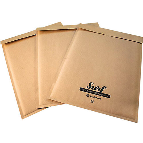 GoSecure Size H5 Surf Kraft Paper Mailer 270mmx360mm Pack of 100 SURFH5K