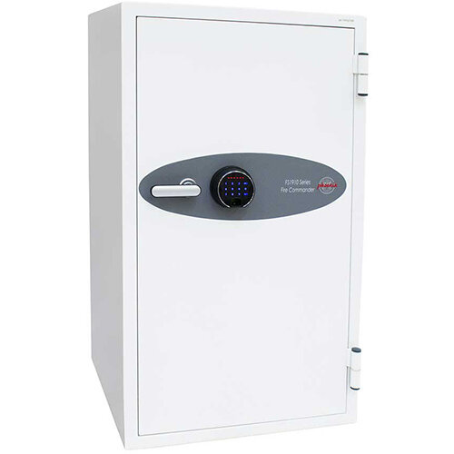 Phoenix Fire Commander FS1911F 220L Fireproof Safe With Electronic Fingerprint Lock White Phoenix Fire Commander FS1911F 220L Fireproof Safe With Electronic Fingerprint Lock White