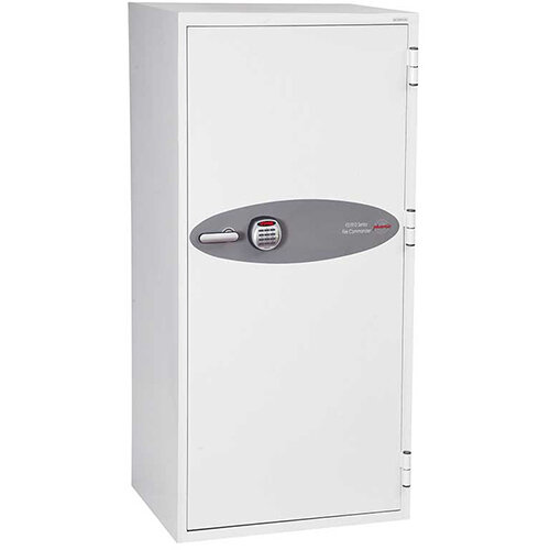 Phoenix Fire Commander FS1912E 338L Fireproof Safe With Electronic Lock White Phoenix Fire Commander FS1912E 338L Fireproof Safe With Electronic Lock White
