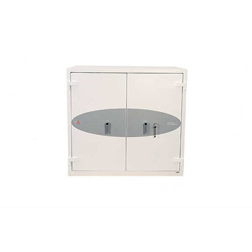 Phoenix Fire Commander Pro FS1921E 454L Fireproof Safe With Key Lock White Phoenix Fire Commander Pro FS1921E 454L Fireproof Safe With Key Lock White