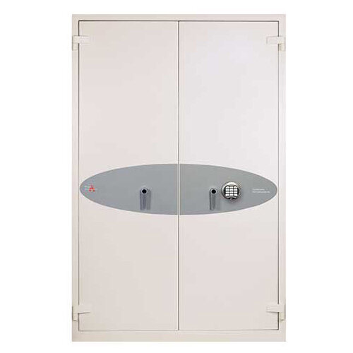 Phoenix Fire Commander Pro FS1923E 699L Fireproof Safe With Electronic Lock White Phoenix Fire Commander Pro FS1923E 699L Fireproof Safe With Electronic Lock White