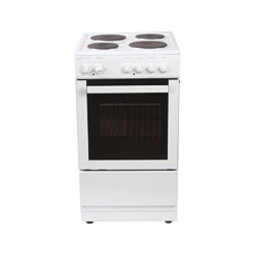 Statesman Single Cavity Electric Cooker - White 50cm Delta 50E