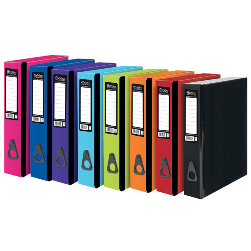 Pukka Brights Box File Foolscap Assorted Pack of 10 BR-9450
