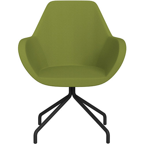 Fan 4 Legged Armchair Olive Green Sprint Fabric Seat &Black Base with Universal Teflon Glides - Perfect Seating Solution for Breakout, Reception Areas &Boardroom Fan 4 Legged Armchair Olive Green Sprint Fabric Seat &Black Base with Universal Teflon Glides - Perfect Seating Solution for Breakout, Reception Areas &Boardroom