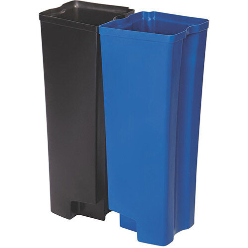 Rubbermaid Dual Liner Set 2 x 45L For Slim Jim 90 Litre Front Step Step-On Resin Pedal Bin Rubbermaid Dual Liner Set 2 x 45L For Slim Jim 90 Litre Front Step Step-On Resin Pedal Bin
