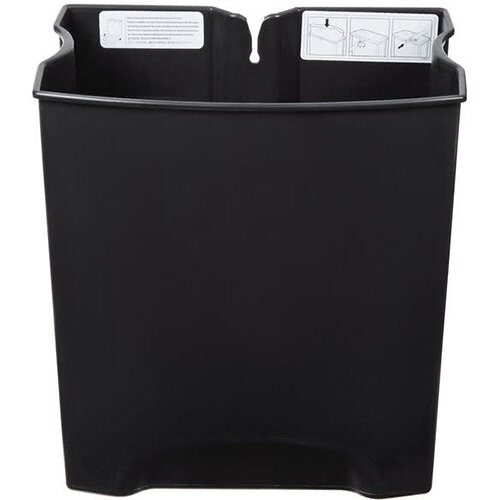 Rubbermaid 30L Rigid Liner For Metal Step-On Front Step Slim Jim Waste Basket Black Rubbermaid 30L Rigid Liner For Metal Step-On Front Step Slim Jim Waste Basket Black