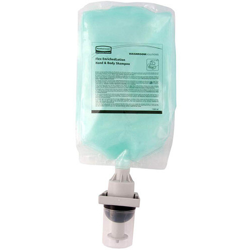 Rubbermaid FLex EnrichedFoam Hand &Body Shampoo Refill 1300ml Rubbermaid FLex EnrichedFoam Hand &Body Shampoo Refill 1300ml