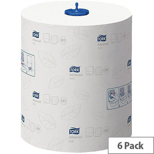 Tork Matic White Soft Paper Hand Towel Rolls 2 Ply 150m (6 Rolls) 290067 Tork Matic White Soft Paper Hand Towel Rolls 2 Ply 150m (6 Rolls) 290067