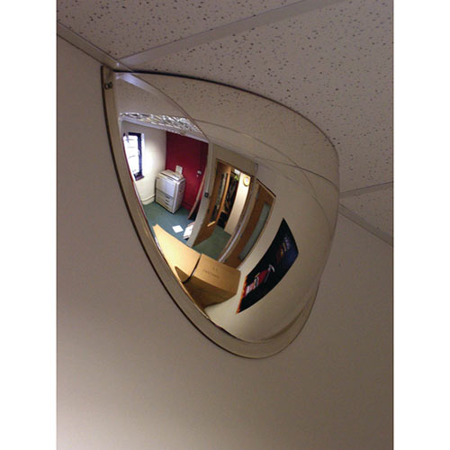 Securikey Convex Half Face Dome Mirror 600 x 300mm M18535H