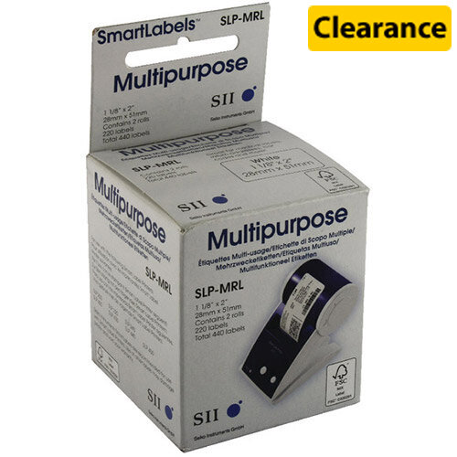 Seiko SLP-Plus Pro 29x51mm Label Pack of 2 5570047