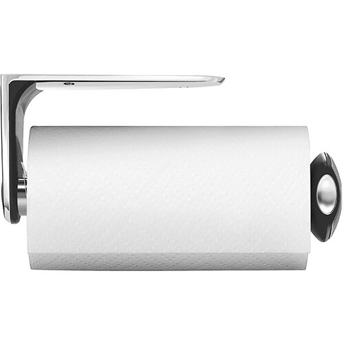 Simplehuman Kitchen Roll Holder Wall Mountable, Brushed Steel KT1086