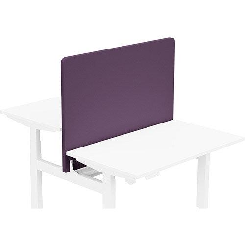 Acoustic Screen For Leap Height Adjustable Bench W1200xH850mm - Camira LUCIA Fabric - Colour Code: YB090-Tarot Acoustic Screen For Leap Height Adjustable Bench W1200xH850mm - Camira LUCIA Fabric - Colour Code: YB090-Tarot