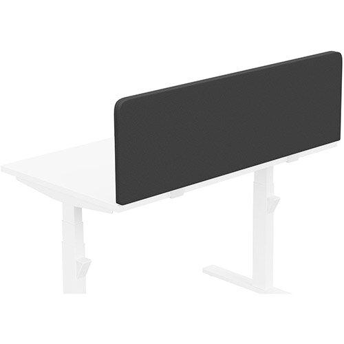 Acoustic Screen For Leap &Zoom Height Adjustable Desks W1200xH380mm - Camira LUCIA Fabric - Colour Code: YB009-Havana Acoustic Screen For Leap &Zoom Height Adjustable Desks W1200xH380mm - Camira LUCIA Fabric - Colour Code: YB009-Havana
