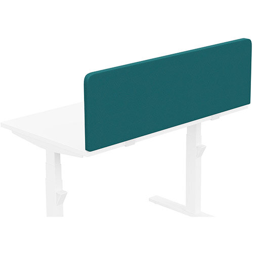 Acoustic Screen For Leap &Zoom Height Adjustable Desks W1200xH380mm - Camira LUCIA Fabric - Colour Code: YB011-Montserrat Acoustic Screen For Leap &Zoom Height Adjustable Desks W1200xH380mm - Camira LUCIA Fabric - Colour Code: YB011-Montserrat