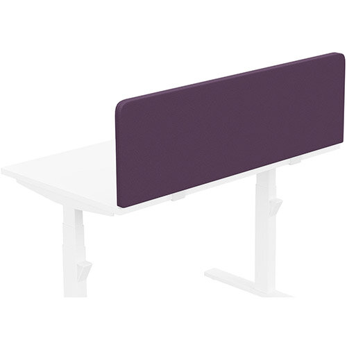 Acoustic Screen For Leap &Zoom Height Adjustable Desks W1200xH380mm - Camira LUCIA Fabric - Colour Code: YB090-Tarot Acoustic Screen For Leap &Zoom Height Adjustable Desks W1200xH380mm - Camira LUCIA Fabric - Colour Code: YB090-Tarot