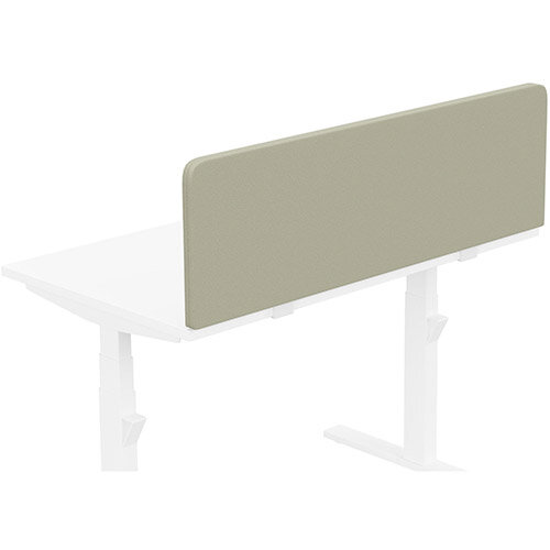 Acoustic Screen For Leap &Zoom Height Adjustable Desks W1200xH380mm - Camira LUCIA Fabric - Colour Code: YB093-Aruba Acoustic Screen For Leap &Zoom Height Adjustable Desks W1200xH380mm - Camira LUCIA Fabric - Colour Code: YB093-Aruba