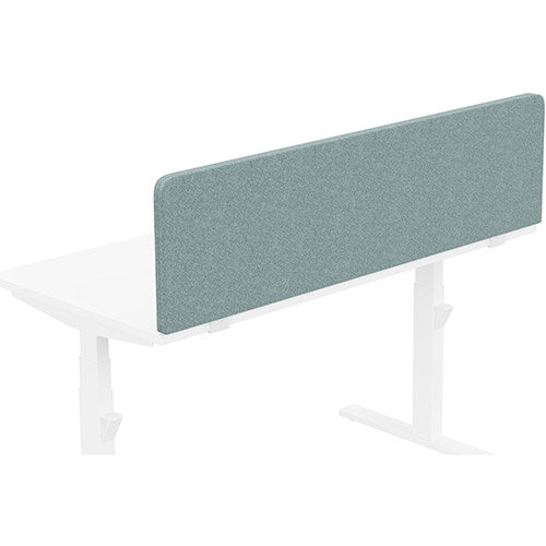 Acoustic Screen For Leap &Zoom Height Adjustable Desks W1400xH380mm - Camira BLAZER LITE Fabric - Colour Code: LTH63-Harmony Acoustic Screen For Leap &Zoom Height Adjustable Desks W1400xH380mm - Camira BLAZER LITE Fabric - Colour Code: LTH63-Harmony