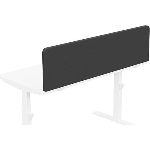 Acoustic Screen For Leap &Zoom Height Adjustable Desks W1400xH380mm - Camira LUCIA Fabric - Colour Code: YB009-Havana Acoustic Screen For Leap &Zoom Height Adjustable Desks W1400xH380mm - Camira LUCIA Fabric - Colour Code: YB009-Havana