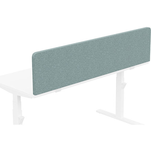 Acoustic Screen For Leap &Zoom Height Adjustable Desks W1600xH380mm - Camira BLAZER LITE Fabric - Colour Code: LTH63-Harmony Acoustic Screen For Leap &Zoom Height Adjustable Desks W1600xH380mm - Camira BLAZER LITE Fabric - Colour Code: LTH63-Harmony