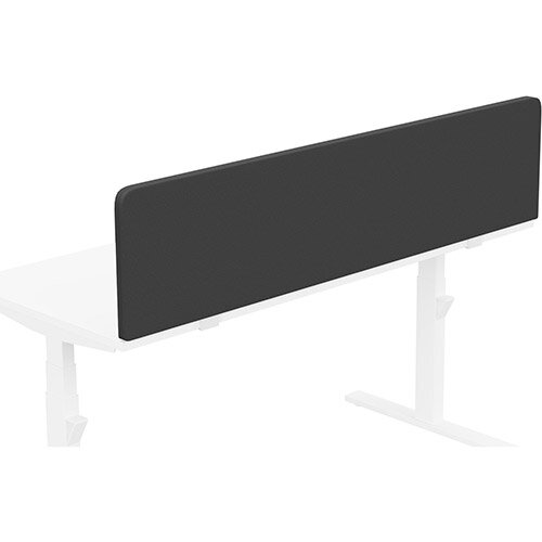 Acoustic Screen For Leap &Zoom Height Adjustable Desks W1600xH380mm - Camira LUCIA Fabric - Colour Code: YB009-Havana Acoustic Screen For Leap &Zoom Height Adjustable Desks W1600xH380mm - Camira LUCIA Fabric - Colour Code: YB009-Havana