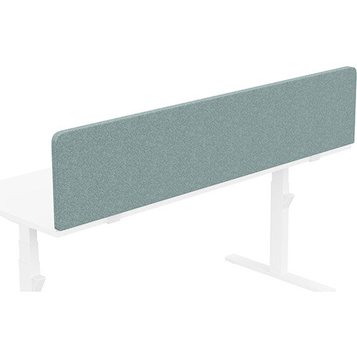 Acoustic Screen For Leap &Zoom Height Adjustable Desks W1800xH380mm - Camira BLAZER LITE Fabric - Colour Code: LTH63-Harmony Acoustic Screen For Leap &Zoom Height Adjustable Desks W1800xH380mm - Camira BLAZER LITE Fabric - Colour Code: LTH63-Harmony