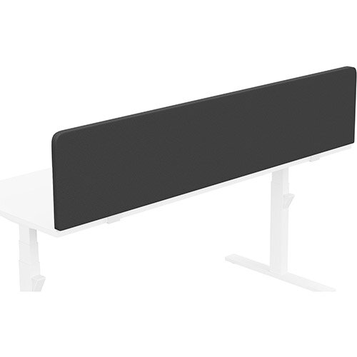 Acoustic Screen For Leap &Zoom Height Adjustable Desks W1800xH380mm - Camira LUCIA Fabric - Colour Code: YB009-Havana Acoustic Screen For Leap &Zoom Height Adjustable Desks W1800xH380mm - Camira LUCIA Fabric - Colour Code: YB009-Havana