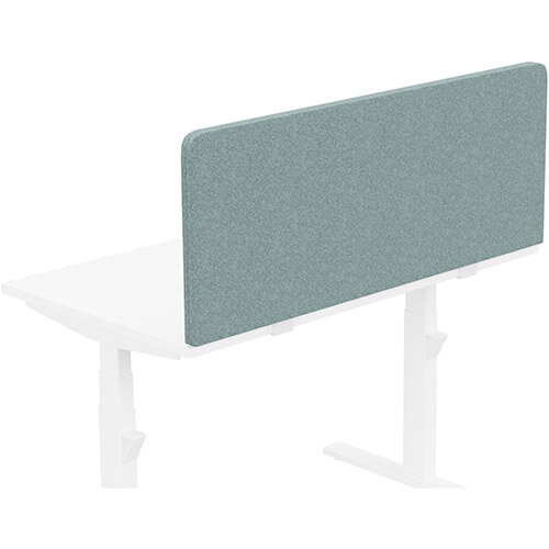 Acoustic Screen For Leap &Zoom Height Adjustable Desks W1200xH480mm - Camira BLAZER LITE Fabric - Colour Code: LTH63-Harmony Acoustic Screen For Leap &Zoom Height Adjustable Desks W1200xH480mm - Camira BLAZER LITE Fabric - Colour Code: LTH63-Harmony