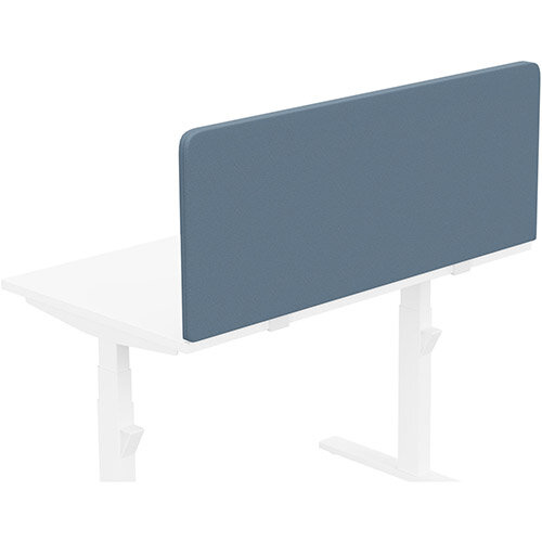 Acoustic Screen For Leap &Zoom Height Adjustable Desks W1200xH480mm - Camira LUCIA Fabric - Colour Code: YB004-Martinique Acoustic Screen For Leap &Zoom Height Adjustable Desks W1200xH480mm - Camira LUCIA Fabric - Colour Code: YB004-Martinique