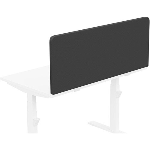 Acoustic Screen For Leap &Zoom Height Adjustable Desks W1200xH480mm - Camira LUCIA Fabric - Colour Code: YB009-Havana Acoustic Screen For Leap &Zoom Height Adjustable Desks W1200xH480mm - Camira LUCIA Fabric - Colour Code: YB009-Havana