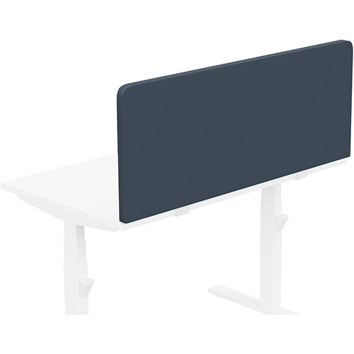 Acoustic Screen For Leap &Zoom Height Adjustable Desks W1200xH480mm - Camira LUCIA Fabric - Colour Code: YB026-Costa Acoustic Screen For Leap &Zoom Height Adjustable Desks W1200xH480mm - Camira LUCIA Fabric - Colour Code: YB026-Costa