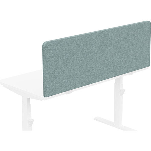 Acoustic Screen For Leap &Zoom Height Adjustable Desks W1400xH480mm - Camira BLAZER LITE Fabric - Colour Code: LTH63-Harmony Acoustic Screen For Leap &Zoom Height Adjustable Desks W1400xH480mm - Camira BLAZER LITE Fabric - Colour Code: LTH63-Harmony