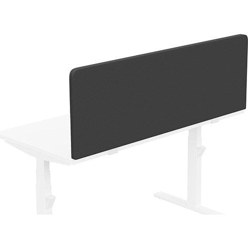 Acoustic Screen For Leap &Zoom Height Adjustable Desks W1400xH480mm - Camira LUCIA Fabric - Colour Code: YB009-Havana Acoustic Screen For Leap &Zoom Height Adjustable Desks W1400xH480mm - Camira LUCIA Fabric - Colour Code: YB009-Havana