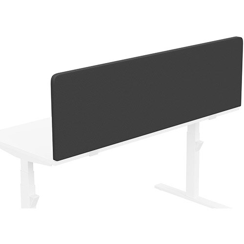 Acoustic Screen For Leap &Zoom Height Adjustable Desks W1600xH480mm - Camira LUCIA Fabric - Colour Code: YB009-Havana Acoustic Screen For Leap &Zoom Height Adjustable Desks W1600xH480mm - Camira LUCIA Fabric - Colour Code: YB009-Havana
