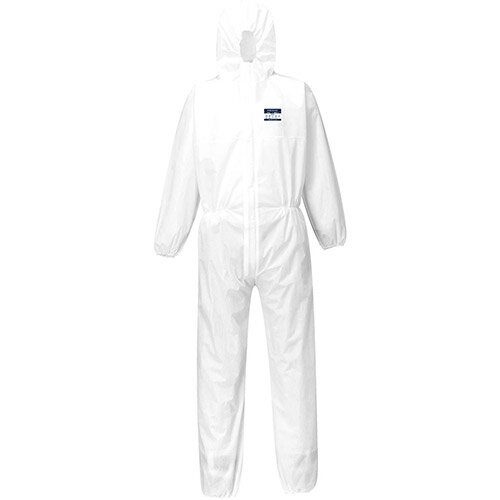 Portwest ST30 Biztex Coverall SMS 55g (Pack of 50) White 4XL