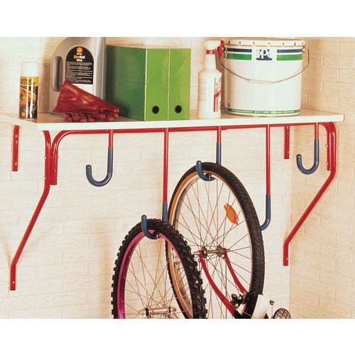 Wall Mounted Bicycle Rack 5 Bike Capacity