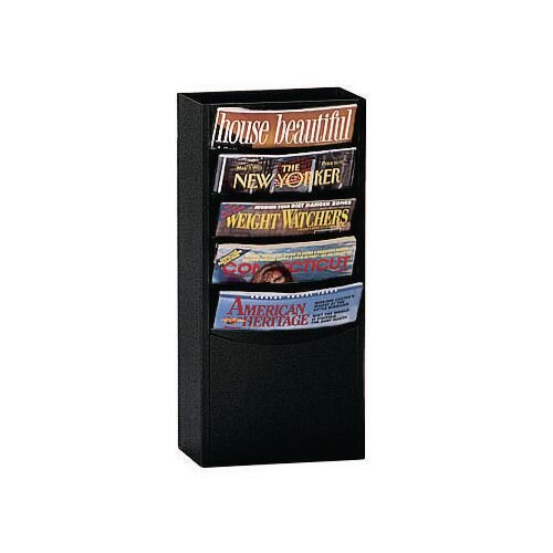 Rack Literature 5 Pockets 533x248x105mm Black