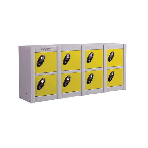 Probe MiniBox 8 Multi Door Strip Low Stackable Lockers Cam Lock ...