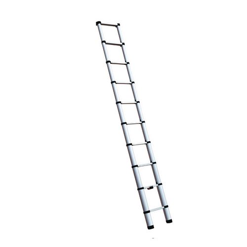 3.2M Telescopic Ladder With Hooks Aluminium Multi-Purpose Loft Ladder