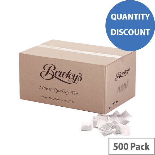 Bewley’s Traditional Original Blend Tea Bags, 500 Bags, Rich and Full Flavoured Black Tea for Caterers and Offices
