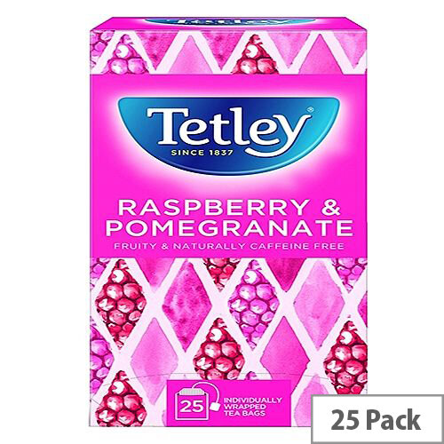 Tetley Raspberry and Pomegranate Tea Bags (Pack of 25) 1580A