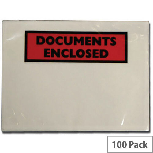 Tenza Documents Enclosed Wallet A6 Pack of 100 A62/100 PLE-DOC-A6-100