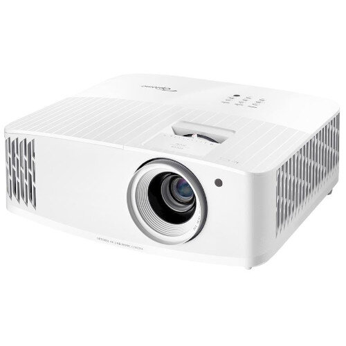 Optoma UHD30 Projector DLP 4K UHD 3840x2160 - Lumens 3400, 2 HDMI Inputs, 15000h Lamp Life - Ultra HD Gaming, Live Sports, TV Shows and Movies - White