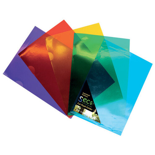 Stewart Superior Seco Cut Flush Folders A4 Assorted Pack of 25 LSF-AST Stewart Superior Seco Cut Flush Folders A4 Assorted Pack of 25 LSF-AST