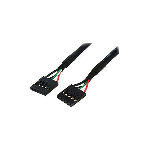 StarTech 18in Internal 5 pin USB IDC Motherboard Header Cable IDC Female IDC Female 45.72cm Black StarTech 18in Internal 5 pin USB IDC Motherboard Header Cable IDC Female IDC Female 45.72cm Black