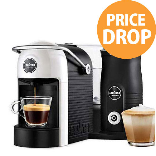 Lavazza A Modo Mio Jolie &Milk Capsule Coffee Machine with Milk Frother White Lavazza A Modo Mio Jolie &Milk Capsule Coffee Machine with Milk Frother White